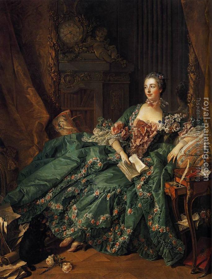 Francois Boucher : The Marquise de Pompadour